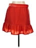 J.Crew Solid Red Casual Skirt Size L - photo 1
