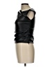 White Fox Black Sleeveless Blouse Size L - photo 5