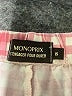 Monoprix Checkered-gingham Pink Casual Pants Size 8 - photo 3