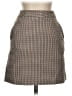 MNG Houndstooth Brown Formal Skirt Size XXS - photo 1