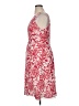 Talbots Floral Red Cocktail Dress Size 16 - photo 5