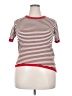 Dokotoo Stripes Red Short Sleeve Turtleneck Size 24 (estimated) - photo 1