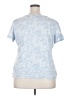 Gloria Vanderbilt 100% Cotton Blue Short Sleeve Top Size 2X - photo 2
