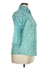 Encore Teal 3/4 Sleeve Blouse Size XL - photo 4