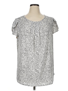 Adrianna Papell Short Sleeve Blouse
