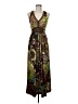 ECI Paisley Brown Cocktail Dress Size 8 - photo 1
