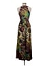 ECI Paisley Brown Cocktail Dress Size 8 - photo 2