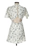 Beginning Boutique 100% Polyester Floral Ivory Cocktail Dress Size L - photo 2