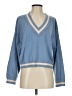 OAK + FORT Blue Pullover Sweater Size Sm - Med - photo 1
