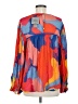 Blank London 100% Viscose Orange Long Sleeve Blouse Size M - photo 2