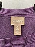 Chico's Purple 3/4 Sleeve Top Size S - photo 7