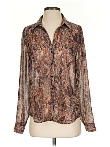 L'Agence Long Sleeve Blouse (view 1)
