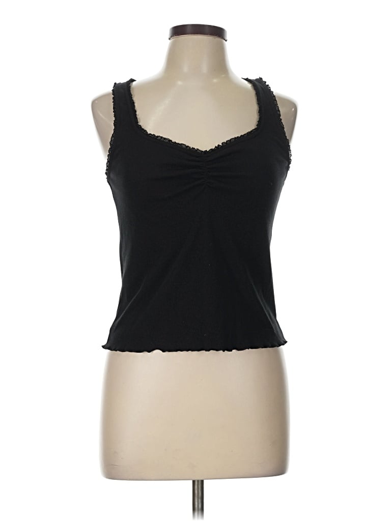 Pre-owned Old Navy Tank Top Black Halter Neckline Tops