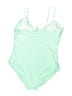Assorted Brands Solid Green One Piece Swimsuit Size 1X - photo 2