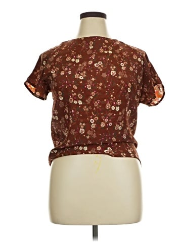 Impressions Short Sleeve Blouse (view 1)