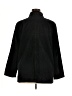 Jane Ashley 100% Cotton Black 3/4 Sleeve Button-Down Shirt Size 1X - photo 2