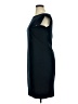 MM. LaFleur Solid Black Casual Dress Size 14 - photo 5