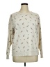 Old Navy Floral Ivory Pullover Sweater Size XL - photo 1