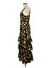 Assorted Brands 100% Polyester Yellow Cocktail Dress Size S (estimated) - photo 5