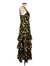 Assorted Brands 100% Polyester Yellow Cocktail Dress Size S (estimated) - photo 4