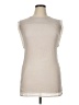 Tarantela Ivory Sleeveless Blouse Size 14 - photo 1