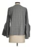 Zara Gray Long Sleeve Blouse Size S - photo 2