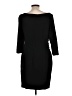 David Meister Solid Black Cocktail Dress Size 12 - photo 2