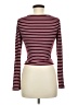 DAZY Burgundy Long Sleeve Henley Size M - photo 2