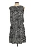 Robert Louis Graphic Black Casual Dress Size L - photo 2