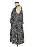 Robert Louis Graphic Black Casual Dress Size L - photo 5