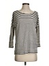 J.Crew 100% Cotton Stripes Ivory 3/4 Sleeve Top Size S - photo 1