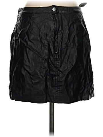 Free People Faux Leather Skirt (view 2)