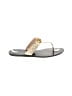Gucci Ivory Gold Flip Flops Size EU (IT) 39 / US 9 - photo 1