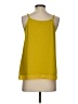 Chelsea28 100% Polyester Yellow Sleeveless Blouse Size S - photo 2