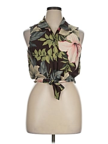 Tommy Bahama Sleeveless Silk Top (view 1)