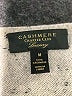 Charter Club 100% Cashmere Tweed Gray Cashmere Pullover Sweater Size M - photo 7