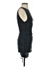 Alice + Olivia 100% Polyester Solid Black Gray Cocktail Dress Size 2 - photo 4