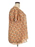 Rose + Olive 100% Polyester Orange Short Sleeve Blouse Size 2X - photo 4
