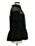 Opening Ceremony 100% Polyester Black Short Sleeve Blouse Size 6 - photo 4