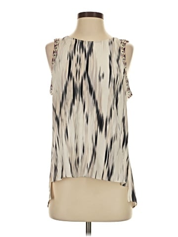 Parker Sleeveless Silk Top (view 1)