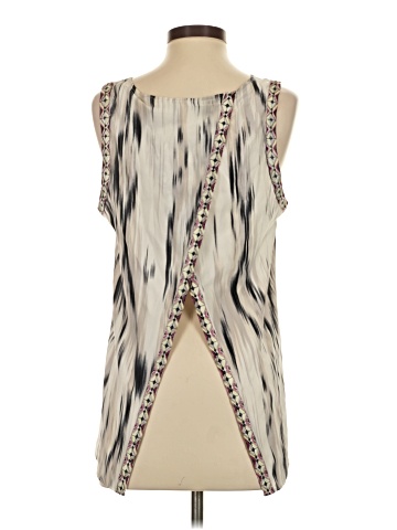 Parker Sleeveless Silk Top (view 2)