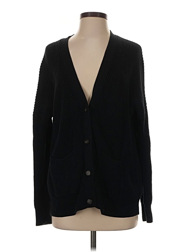 Pre-owned Jcrew Cardigan Sweater In Black