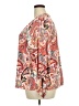 NY Collection Paisley Orange 3/4 Sleeve Blouse Size 2X - photo 5