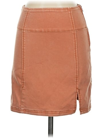 Free People Faux Leather Skirt (view 1)