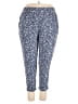 Jessica Simpson Print Blue Casual Pants Size XXL - photo 1