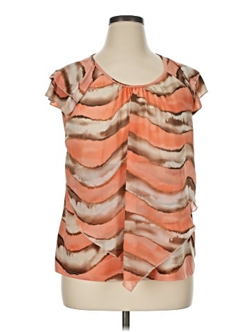 DressBarn Short Sleeve Blouse (view 1)