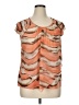 DressBarn Orange Short Sleeve Blouse Size 1X - photo 1