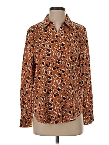 Maison d' Amelie Long Sleeve Button-Down Shirt (view 1)