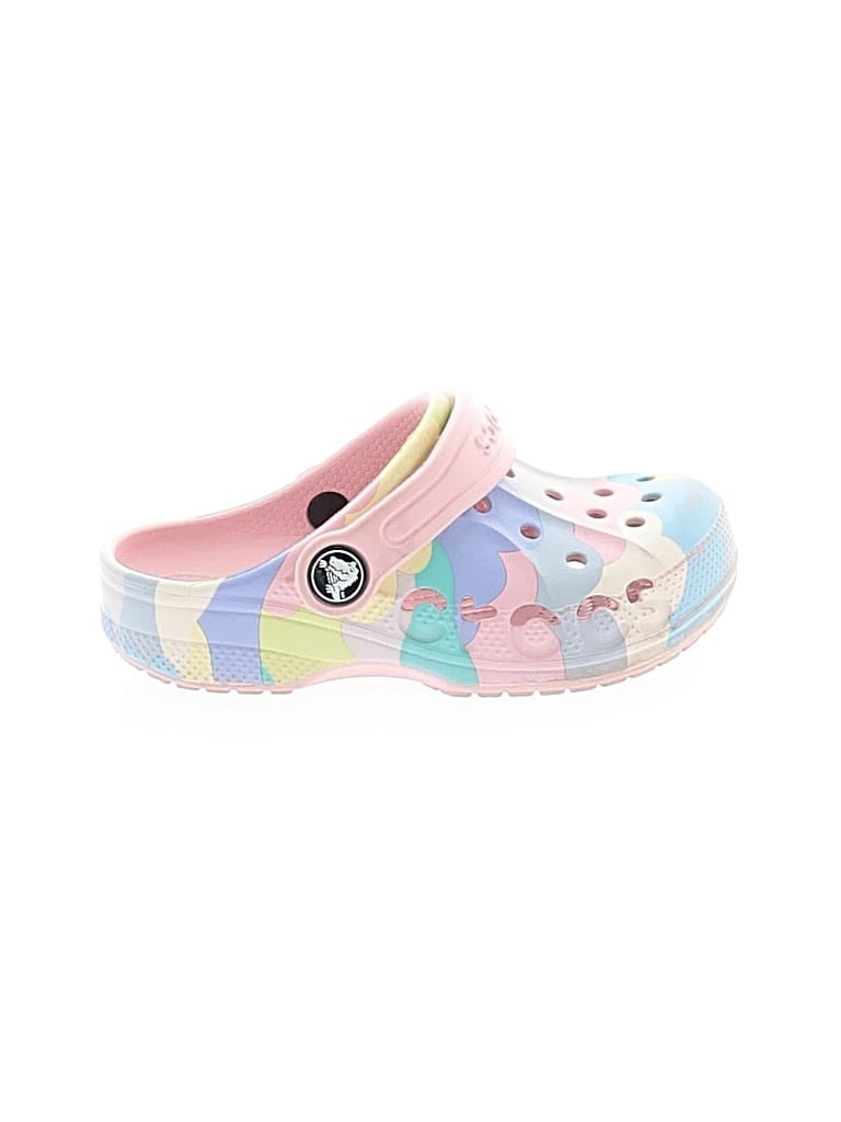 Pre-owned Crocs Kids' Clogs In Pink