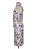 Bebe Print Purple Cocktail Dress Size 8 - photo 5